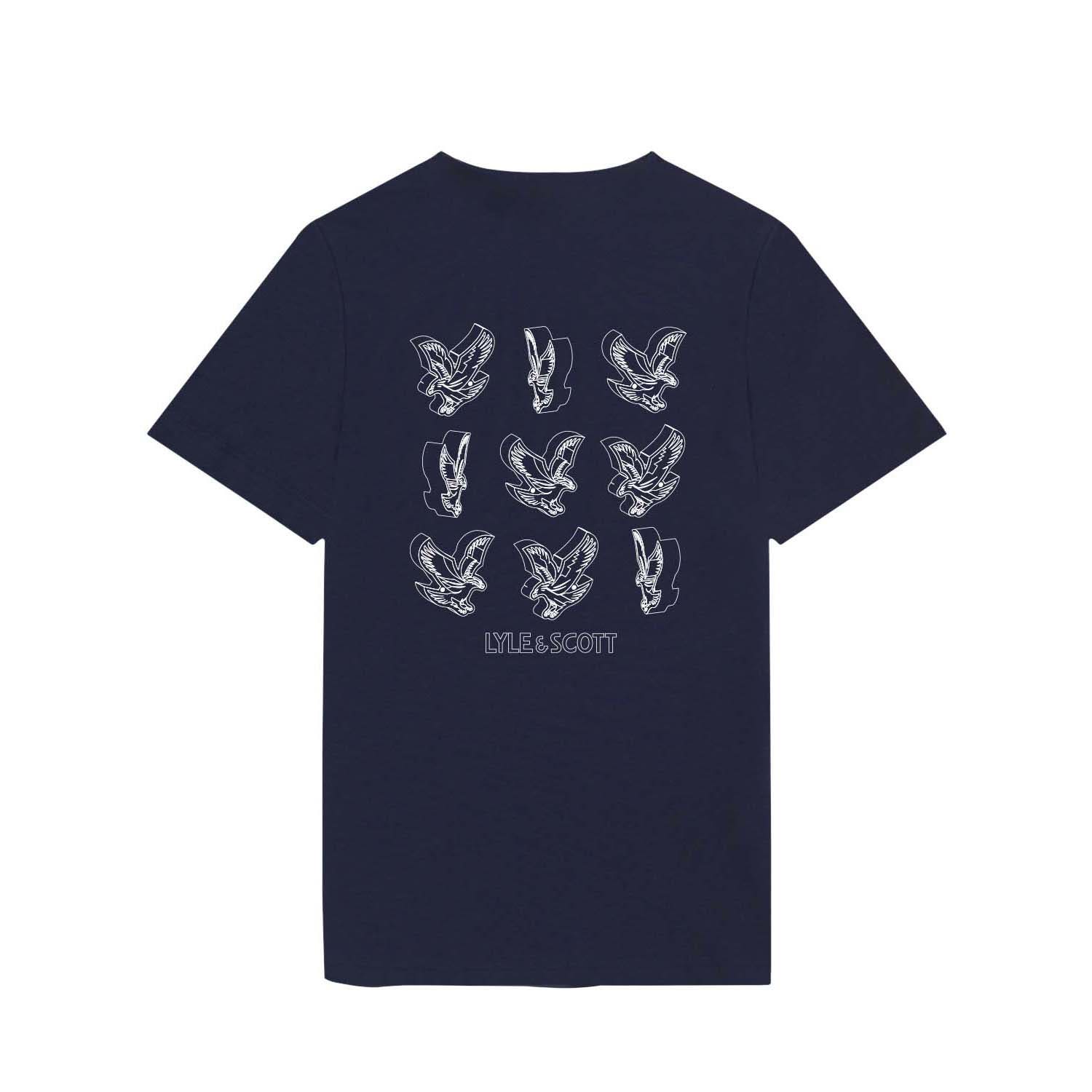Lyle & Scott  3D Eagle Graphic T-Shirt Jr.