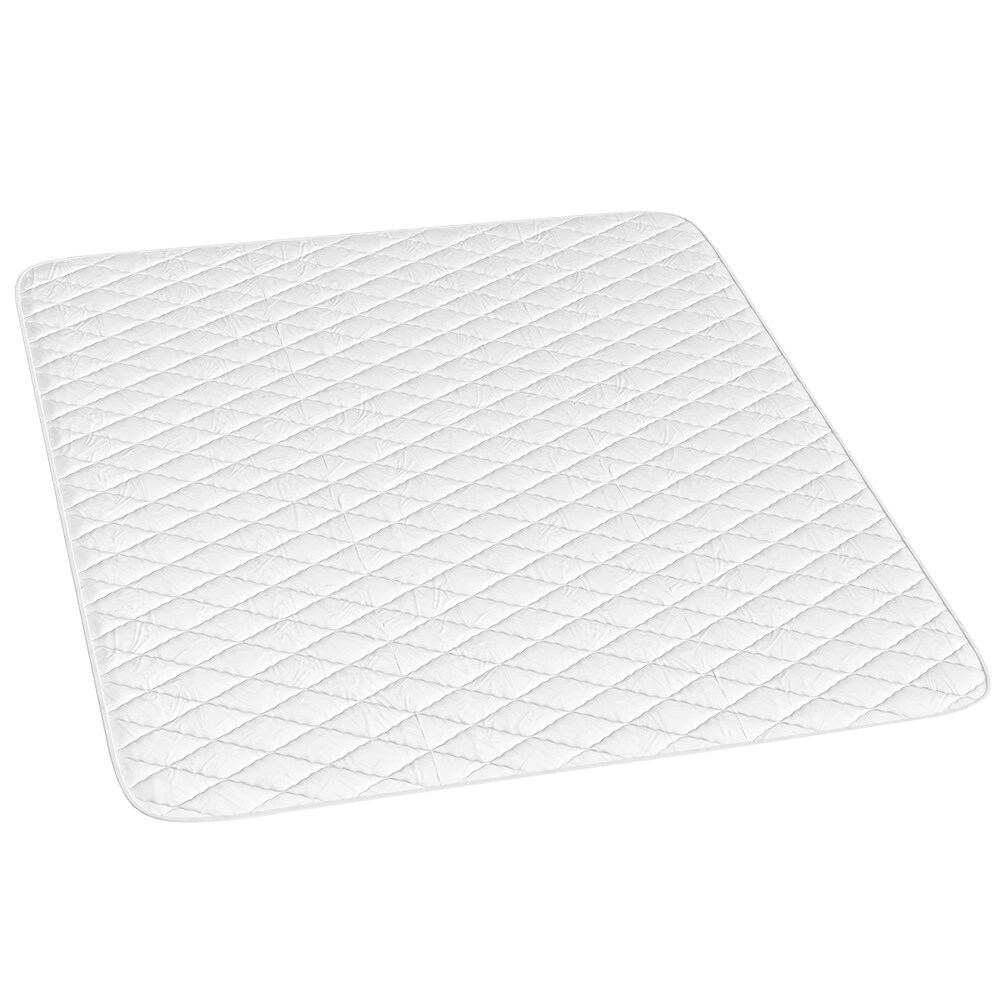 VitaliSpa Matratzenschoner Topper Matratzen-Auflage weiß für Boxpspringbett