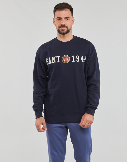 Gant - CREST C-NECK - Marine
