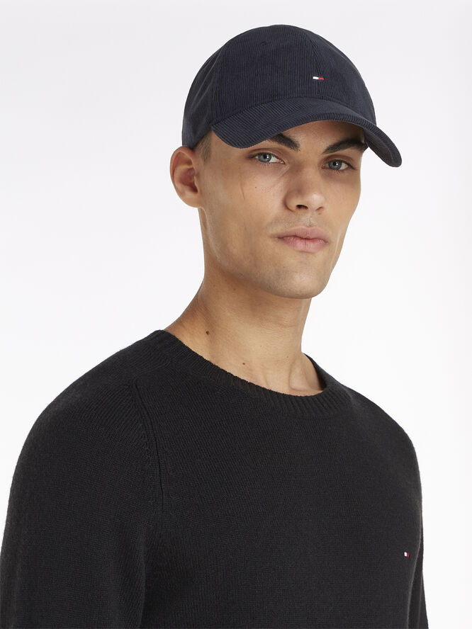 Tommy Hilfiger TH FLAG CORDUROY SOFT 6 PANEL Space blue