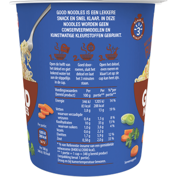 Unox Good Noodles Cup Rund 63 g
