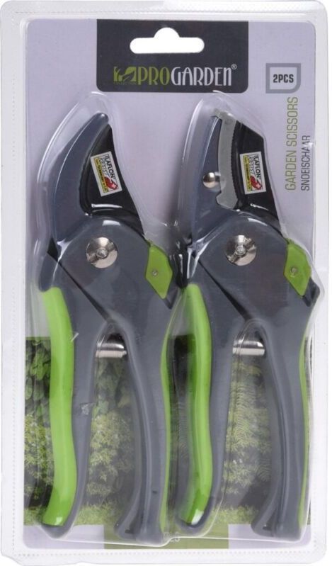 Pro Garden Tuinscharen set - 2 ST - snoeischaar en heggenschaar - 20 cm