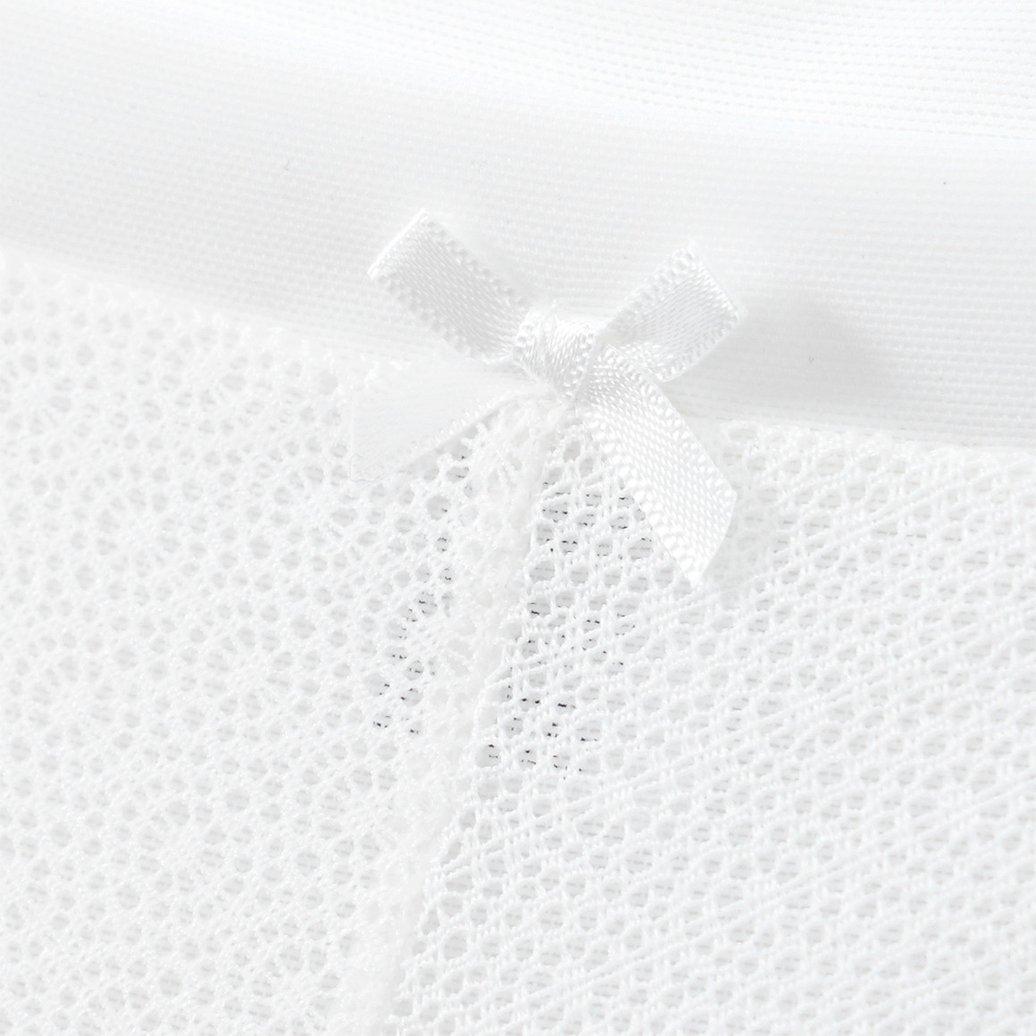 Gina Benotti Damen String mit Spitze weiss