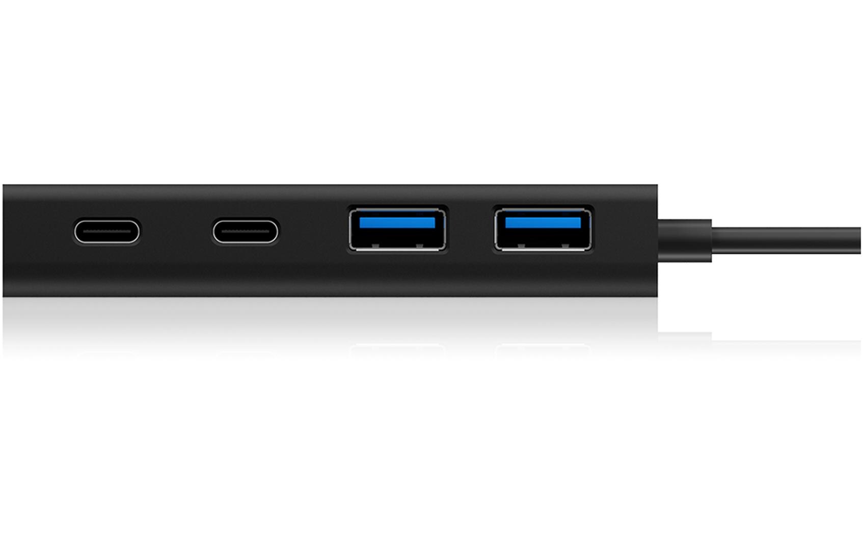 USB-Hub IB-HUB1426-CPD4-Port-Hub mit PD-Port