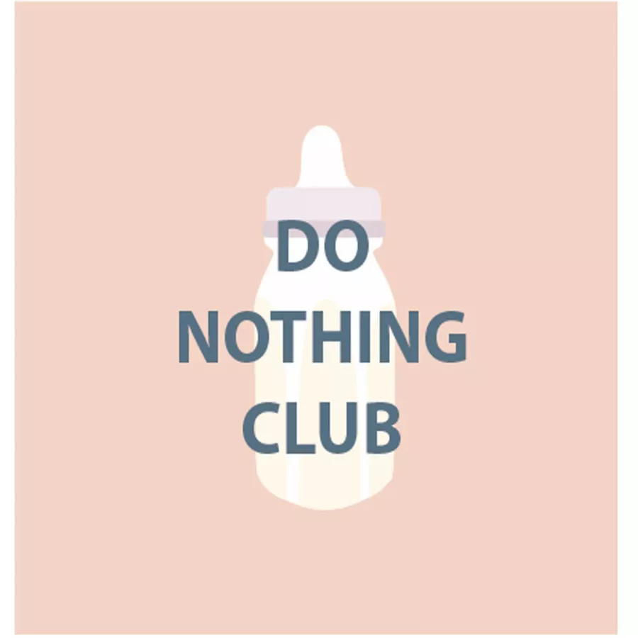 Liliput Langarmbody 2er Pack Do Nothing Club weiß