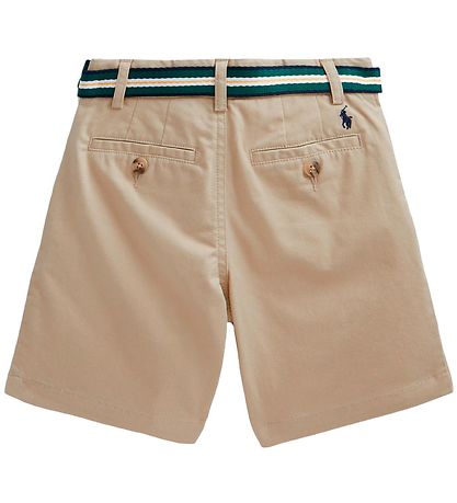 Polo Ralph Lauren Shorts - Bedford - Khaki m. Gürtel