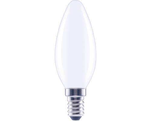 FLAIR LED kaarslamp, dimbaar, C35 E14/4W (40W), 470 lm, 2700 K, warm wit, mat