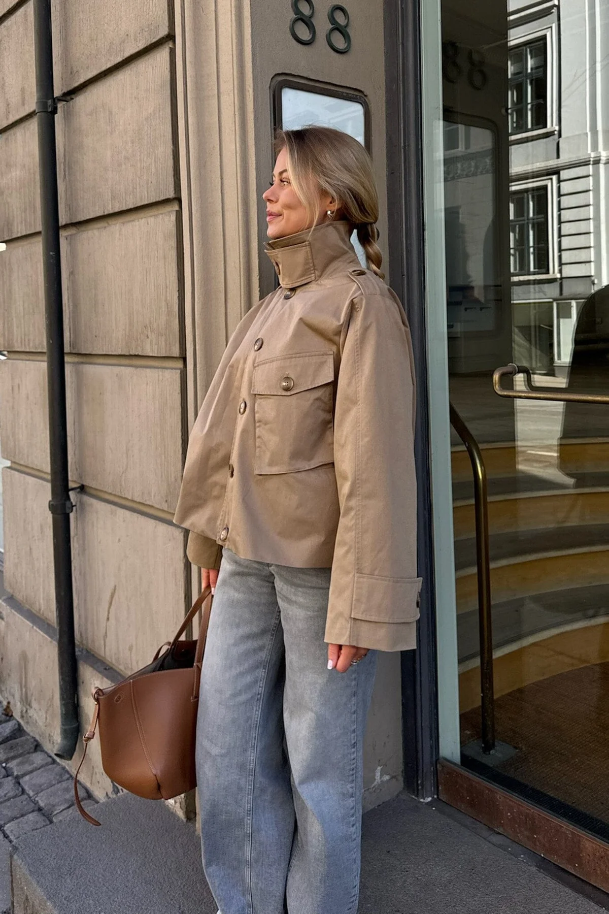 BYIC Frejaic Short Trenchcoat