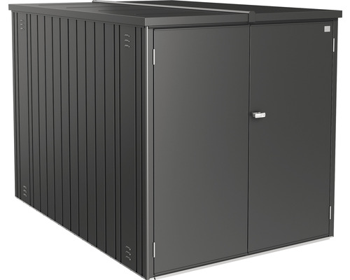 MiniGarage biohort 145 x 203 cm donkergrijs metallic