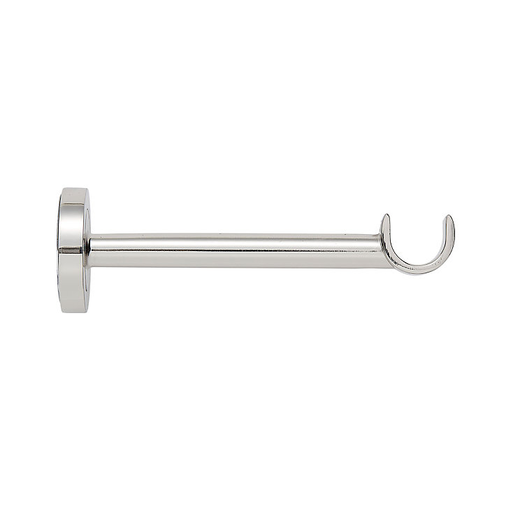 Support pour barre à rideau medium GoodHome Olympe ⌀19cm chrome