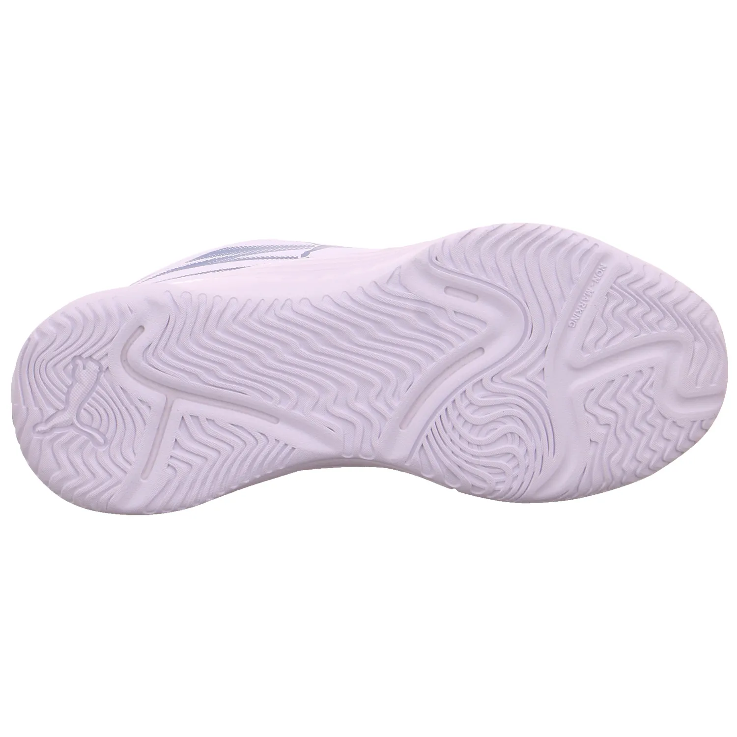 PUMA Kinder Indoor Weiss Synthetik