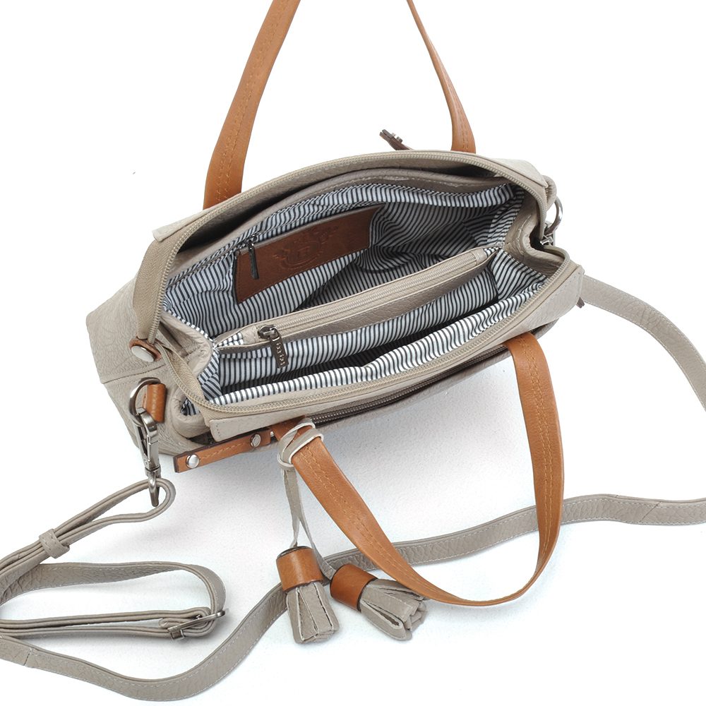 Berba Chamonix Handtas Grijs
