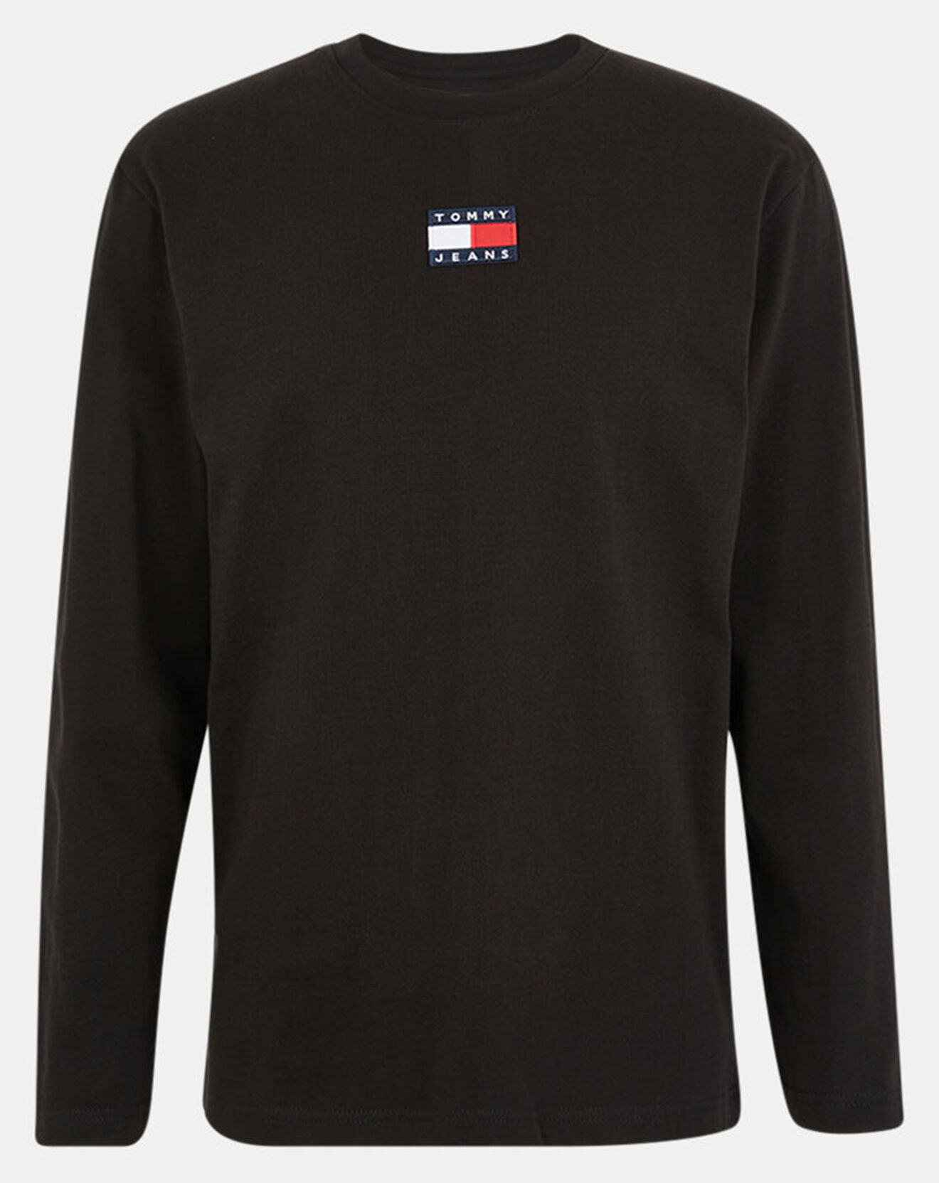 Tommy Jeans T-Shirt 100% Coton Bio Tommy Badge noir