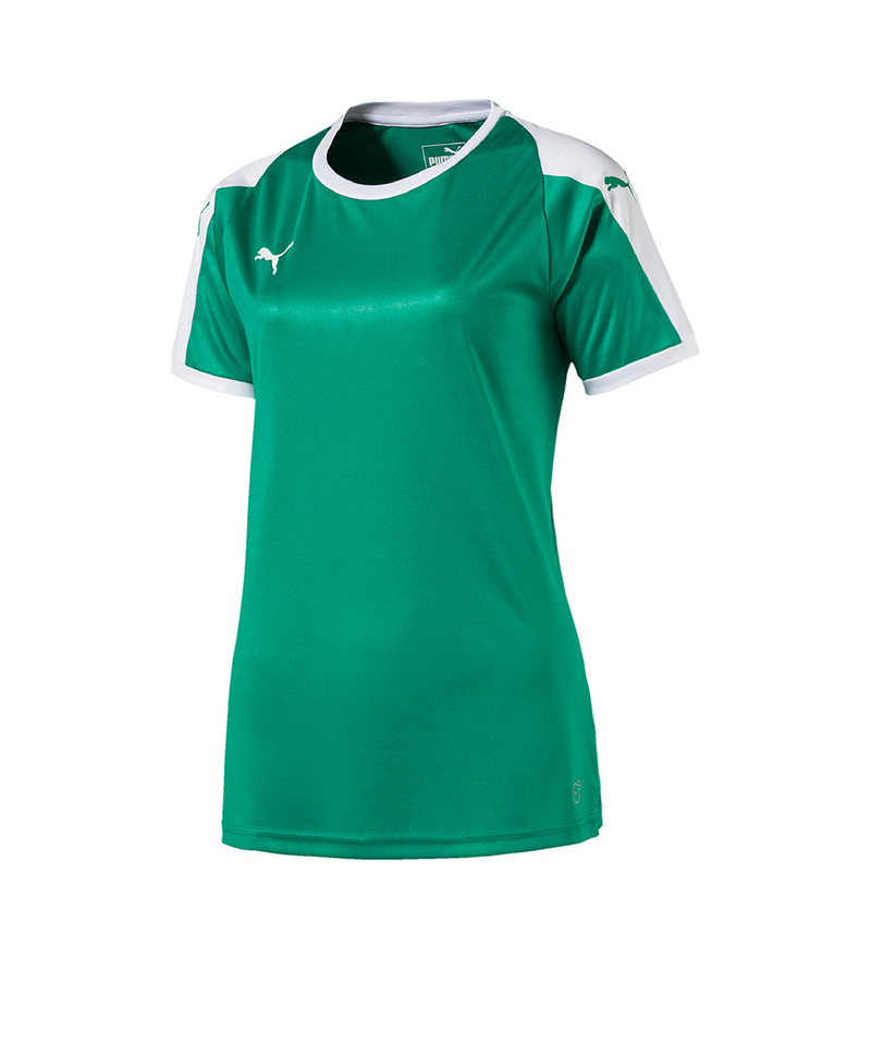 PUMA LIGA Trikot kurzarm Damen Grün Weiss F05