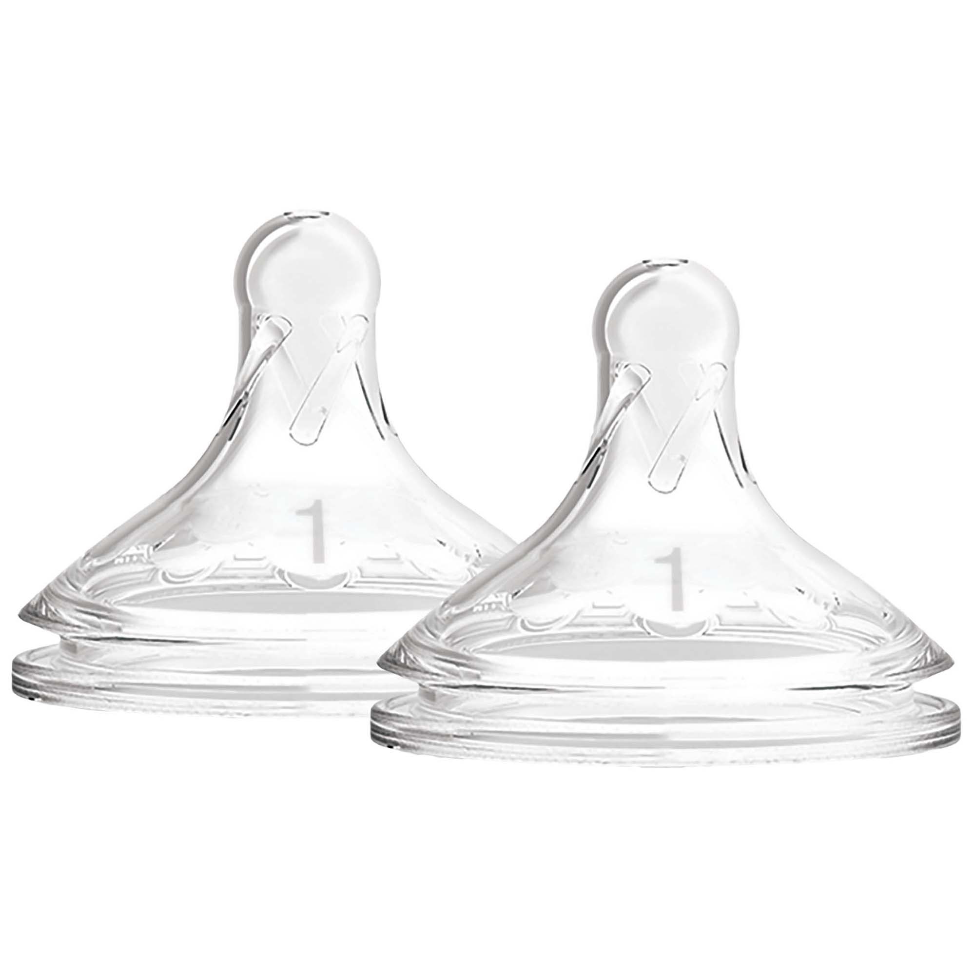 Dr. Brown's Options+ speen Brede Halsfles - 2 stuks multi