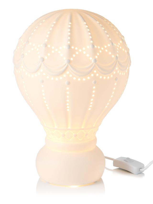 Fessel-Ballon Porzellanleuchte