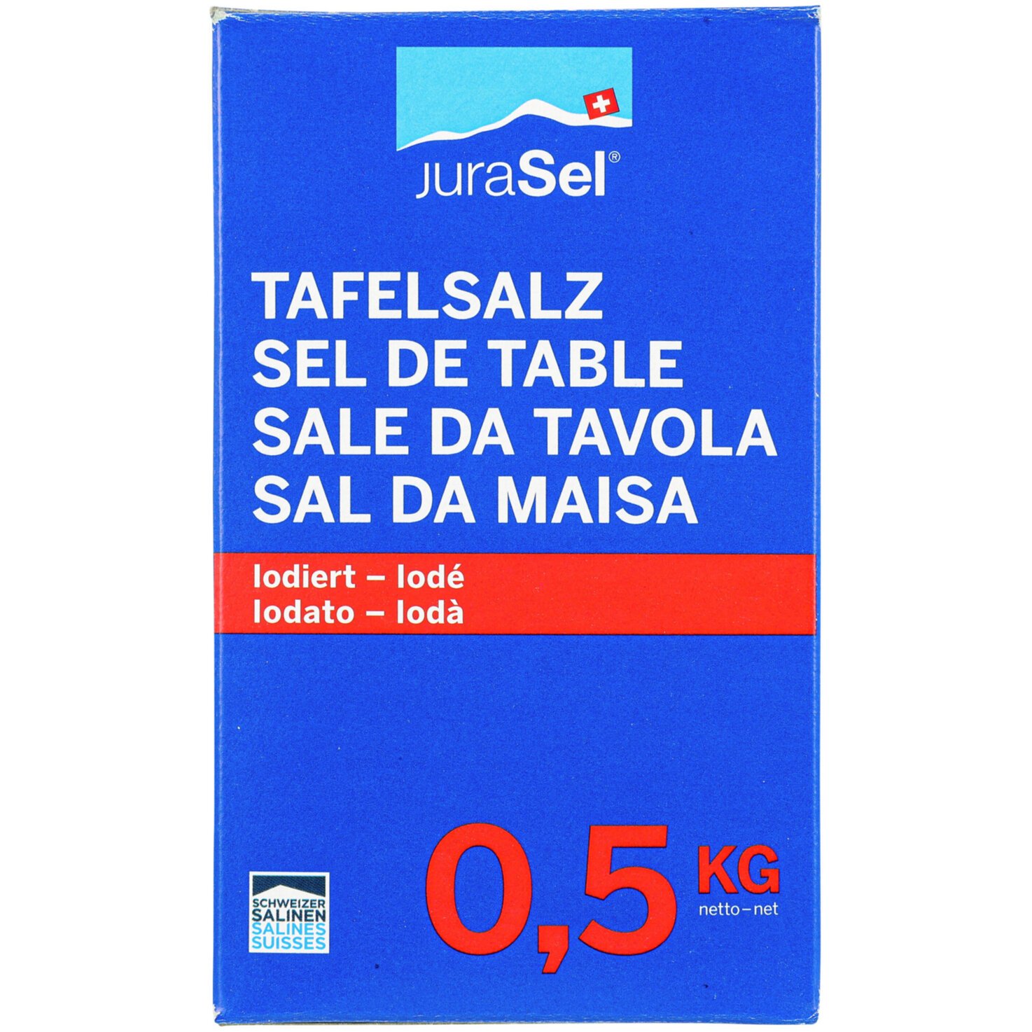 JuraSel Tafelsalz mit Jod