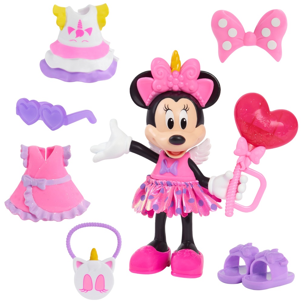 Junior Minnie Mouse Modepuppe mit Etui
