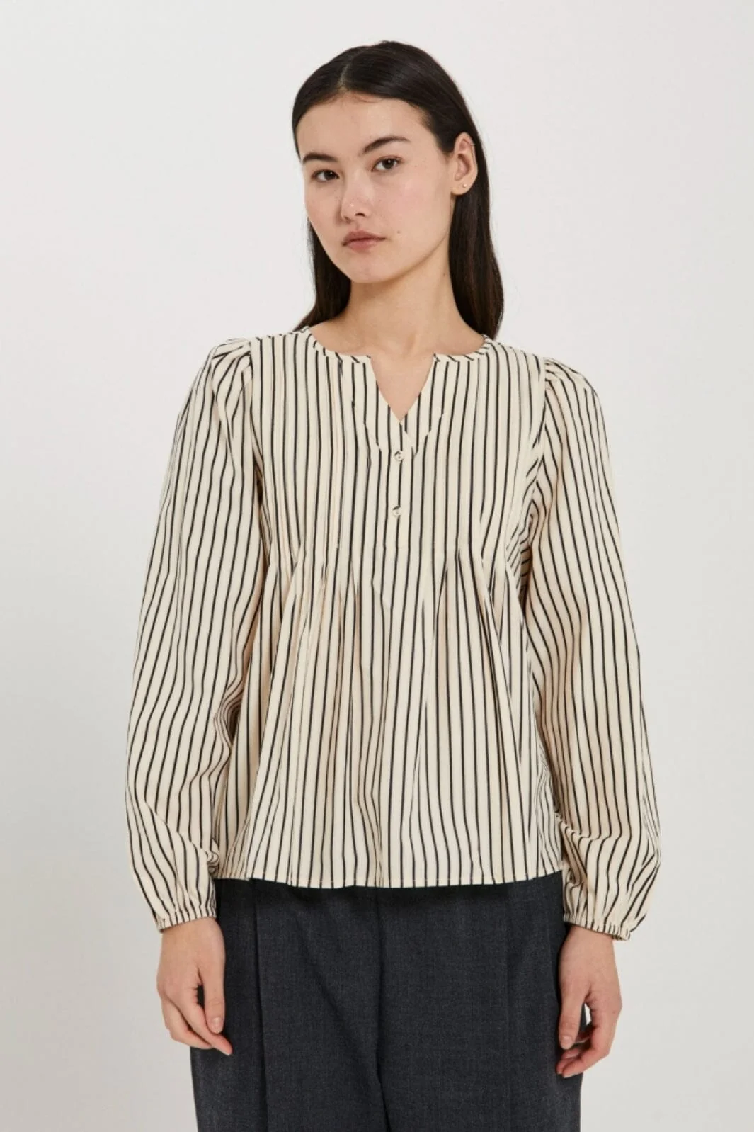 Norr Opal Stripe Top