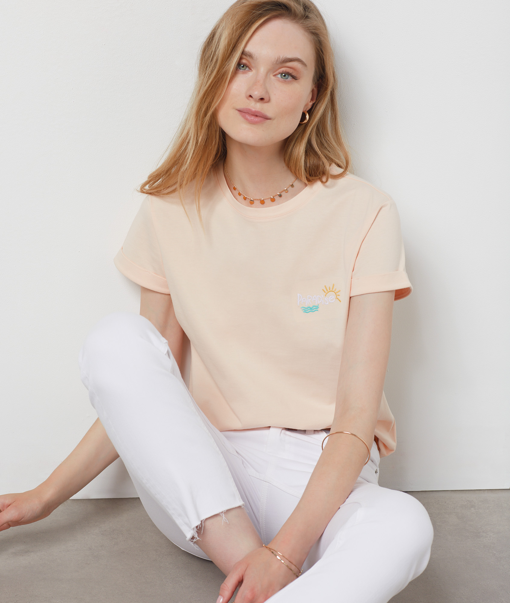 T-shirt manches courtes 100% coton