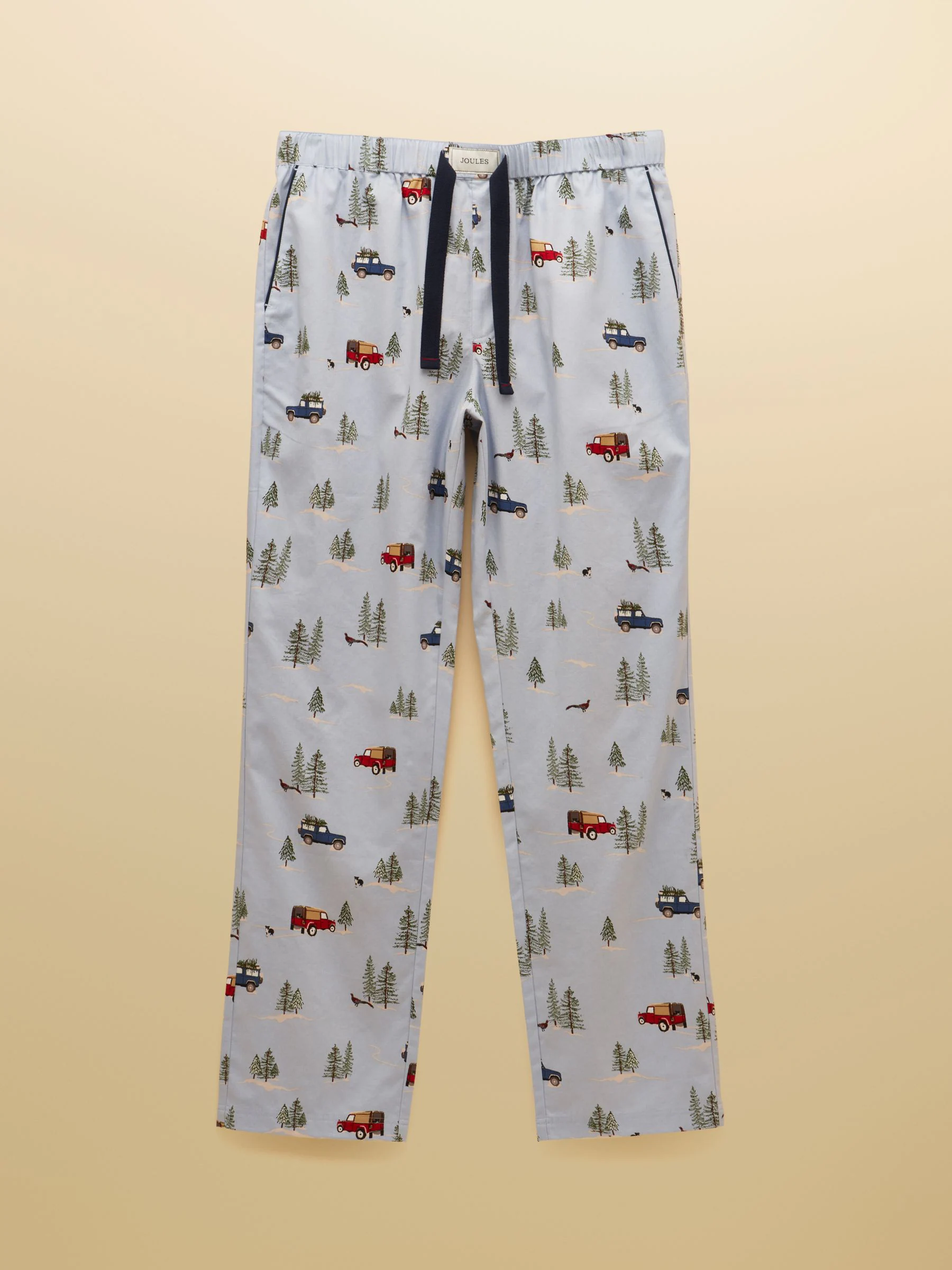 Lichtblauw - Joules Dozer pyjamabroek