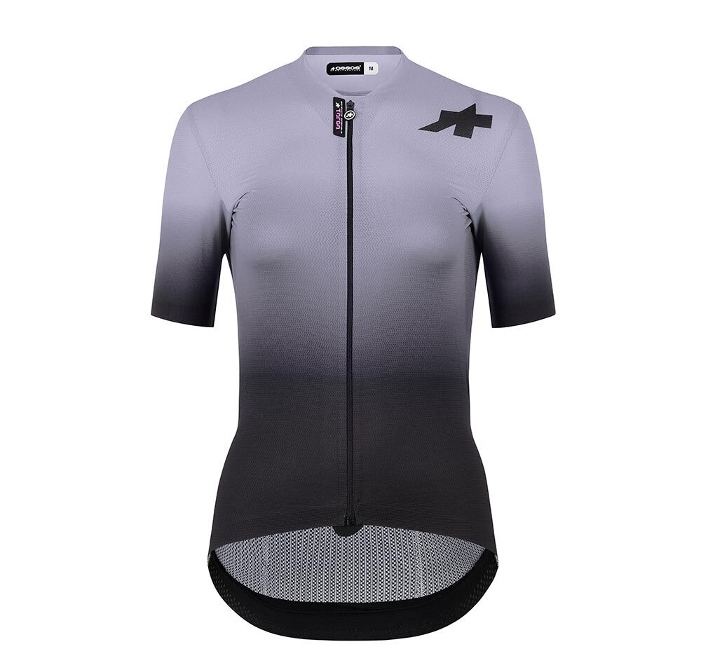 Assos DYORA RS S9 TARGA Fietsshirt Korte Mouwen Grijs Dames