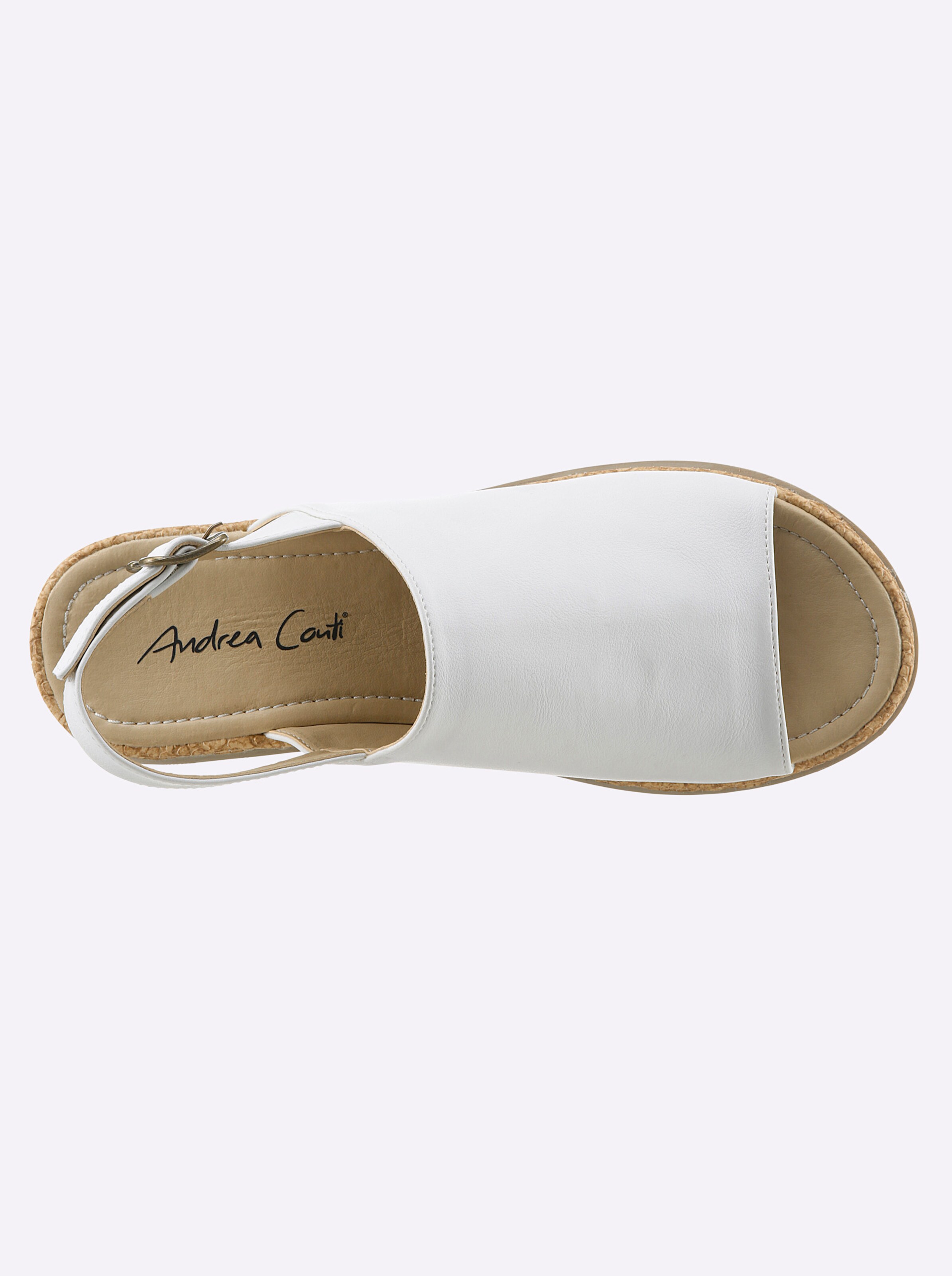Andrea Conti Sandalette in weiß