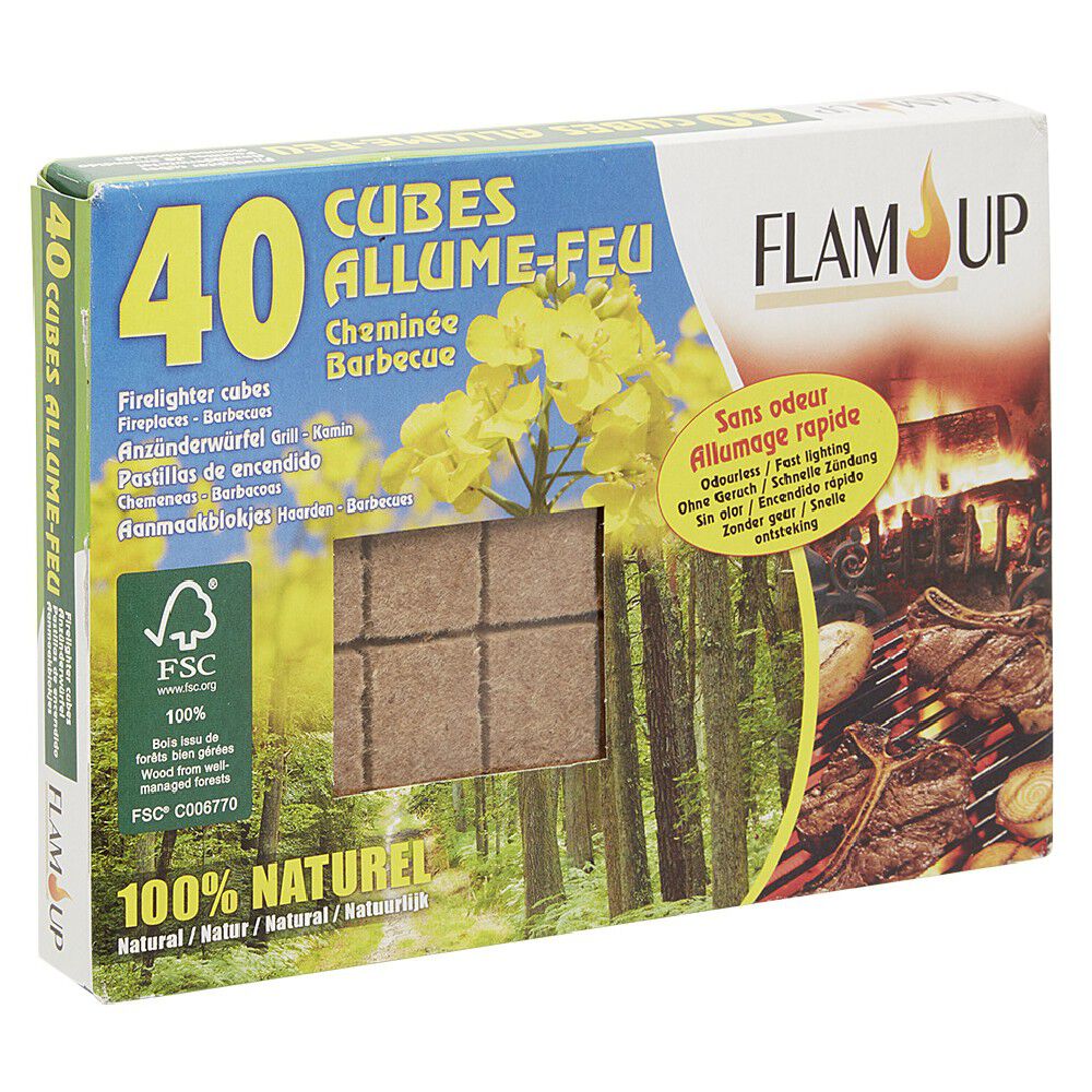 Allume feu x 40 bois