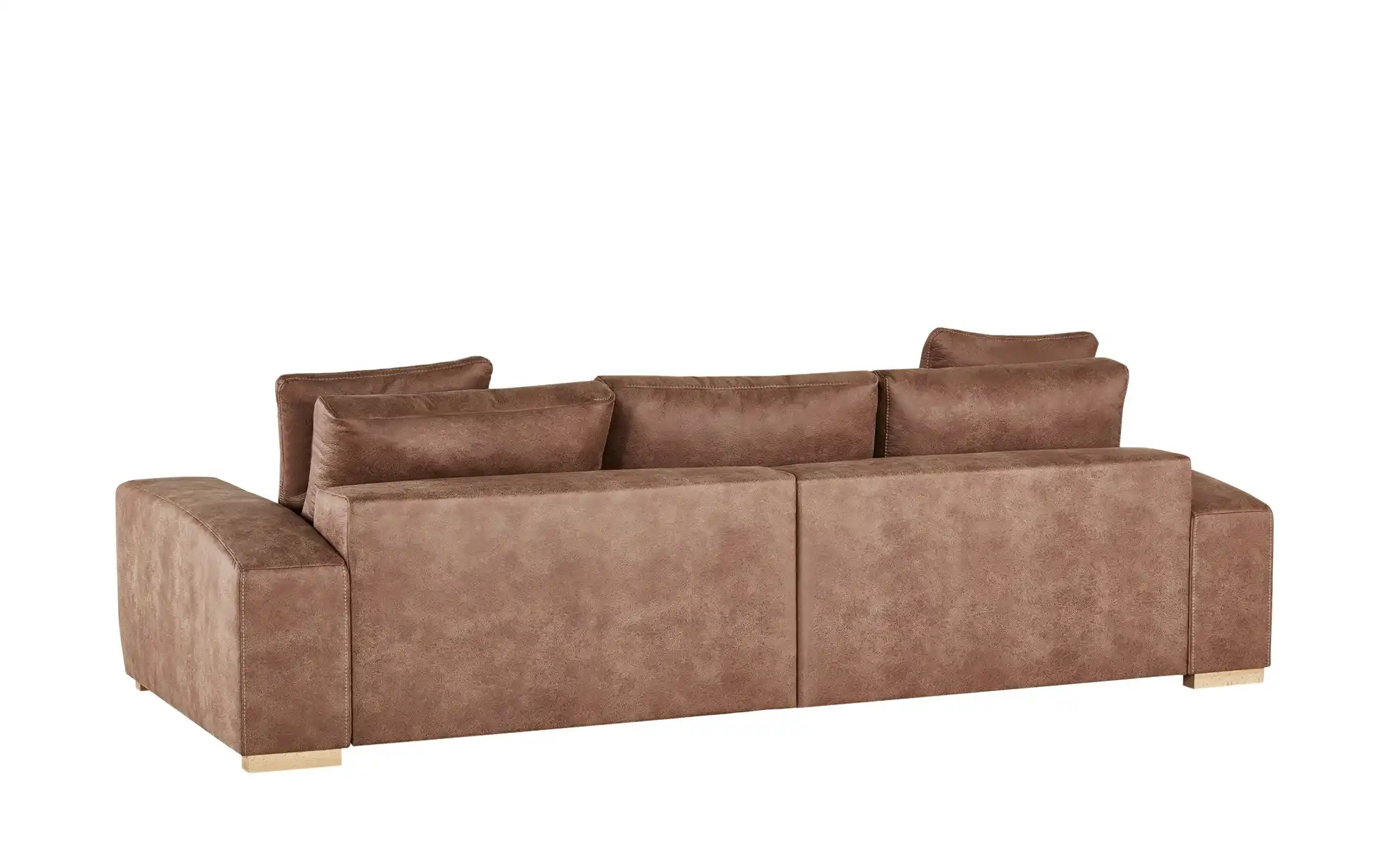 bobb Big Sofa cognac - Microfaser Caro