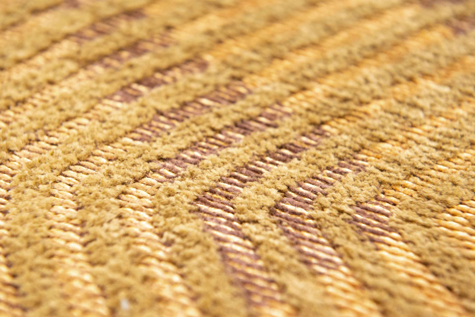 Ecorugs vloerkleed Coral goud 80x150 cm 240x340 cm