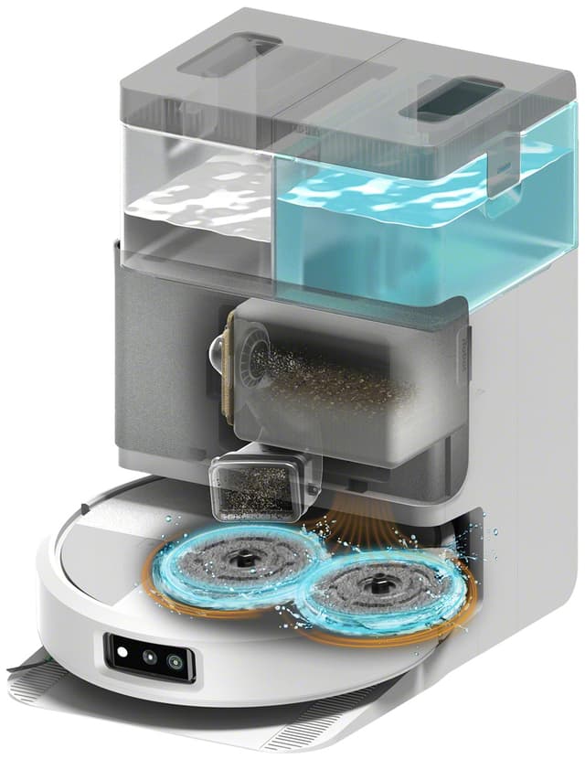 iRobot Roomba Combo 505 Plus rengøringsrobot N185240 (hvid)