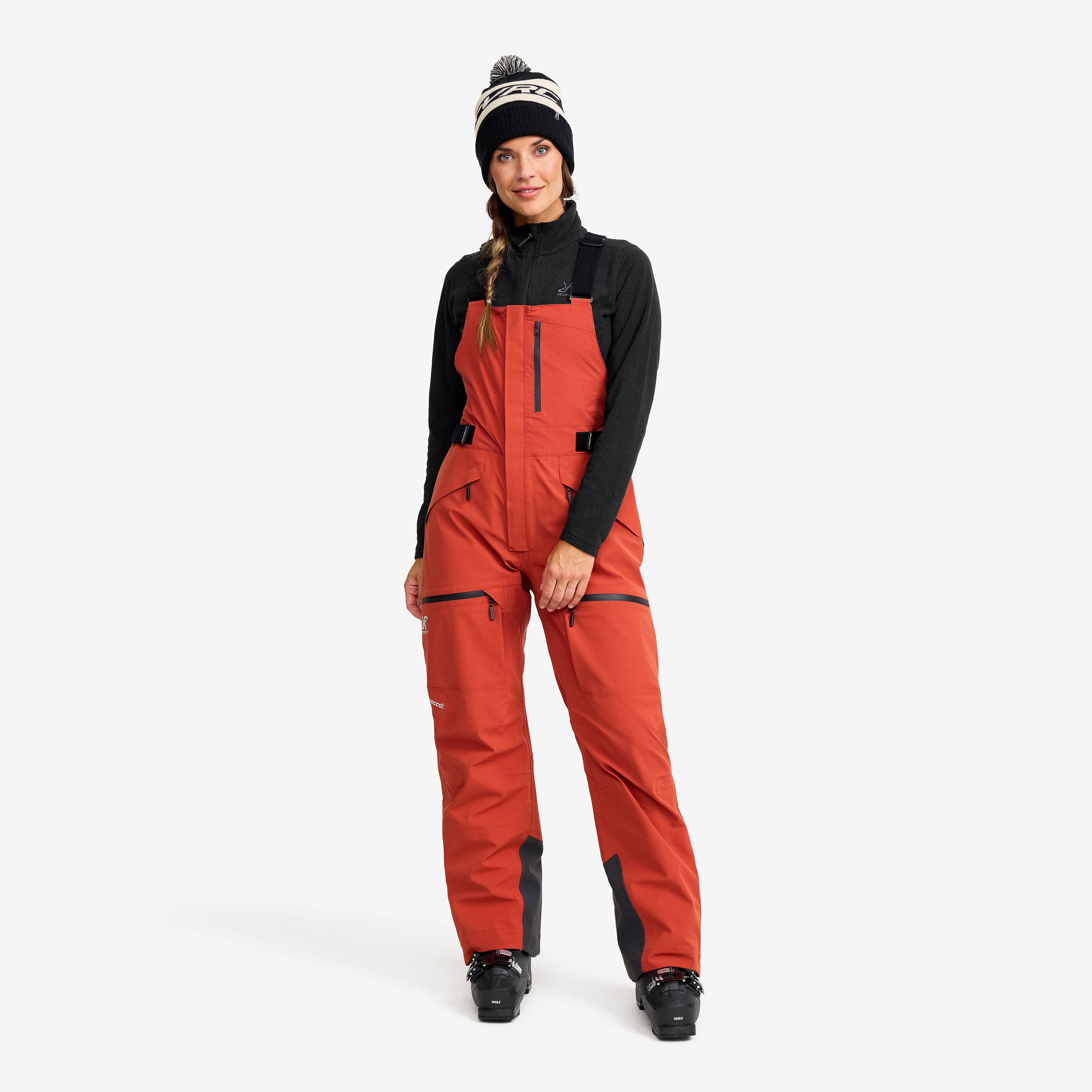 Atlas 3L Ski Bib Pants Dame Bossa Nova