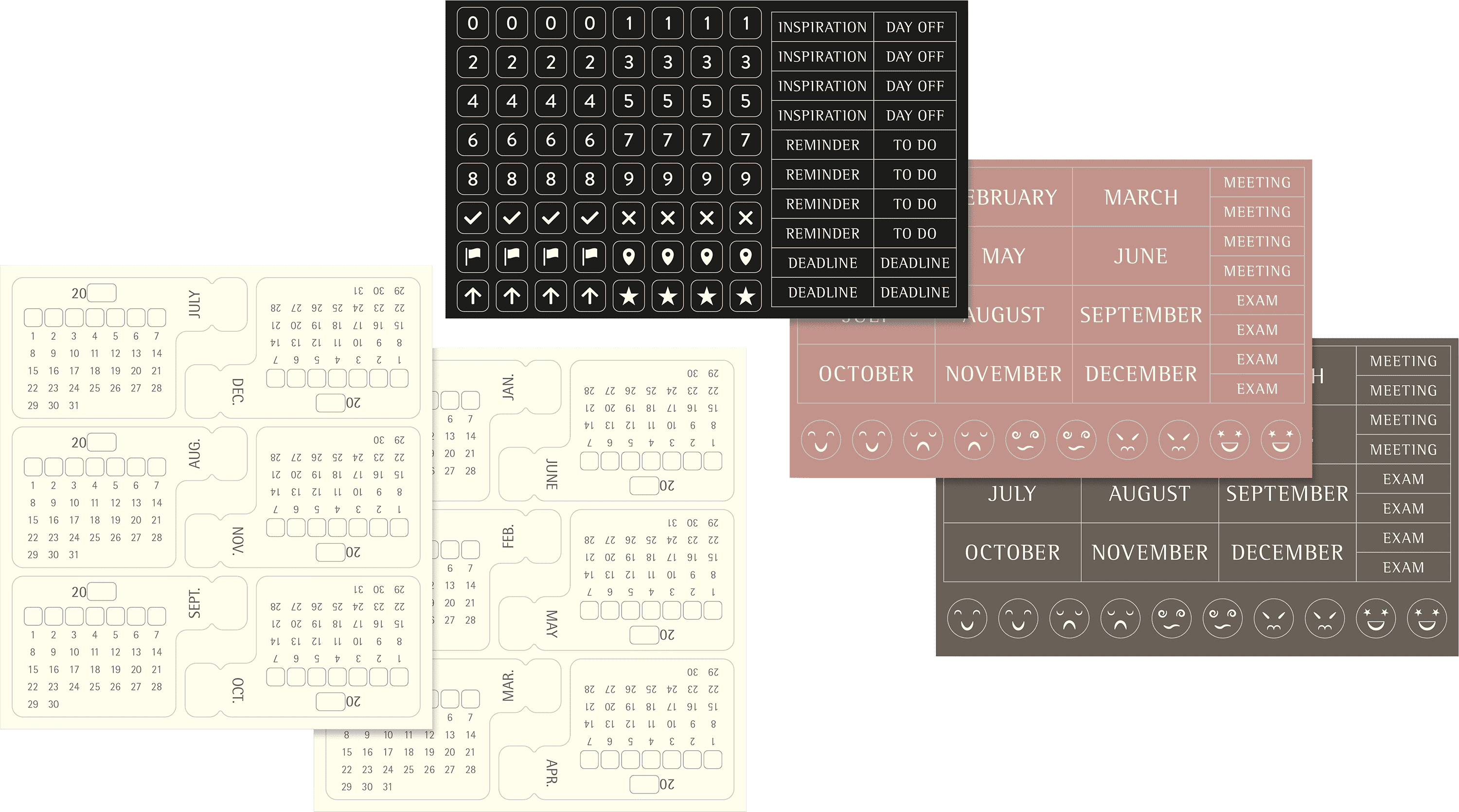 Undated Classic Planner Weekly, 12-Month