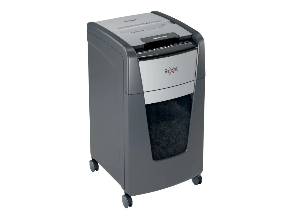 Makulator Rexel Optimum AutoFeed  300X krydsmakulering 4x25 mm (P-4)