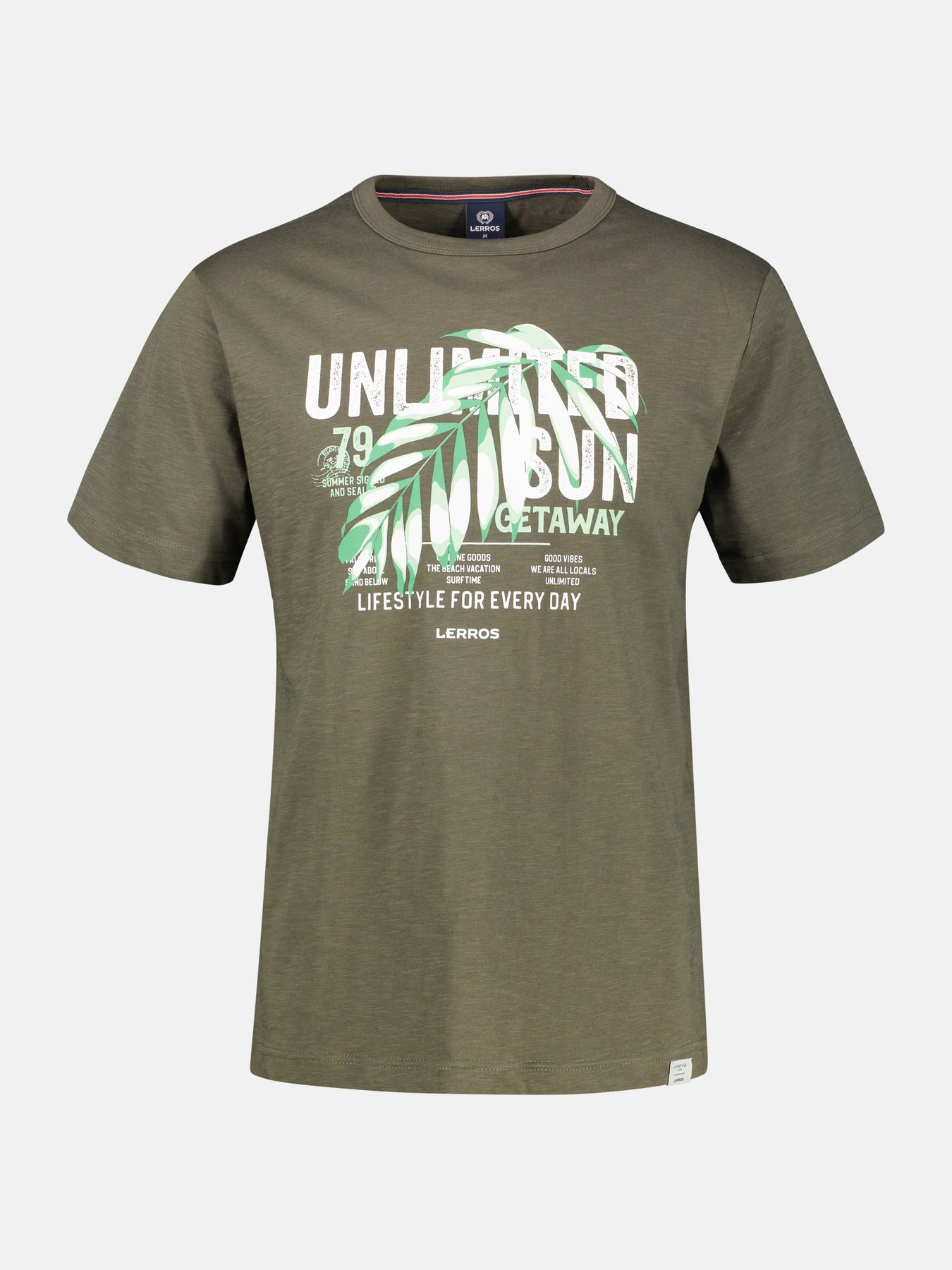 Herren T-Shirt mit Brustprint