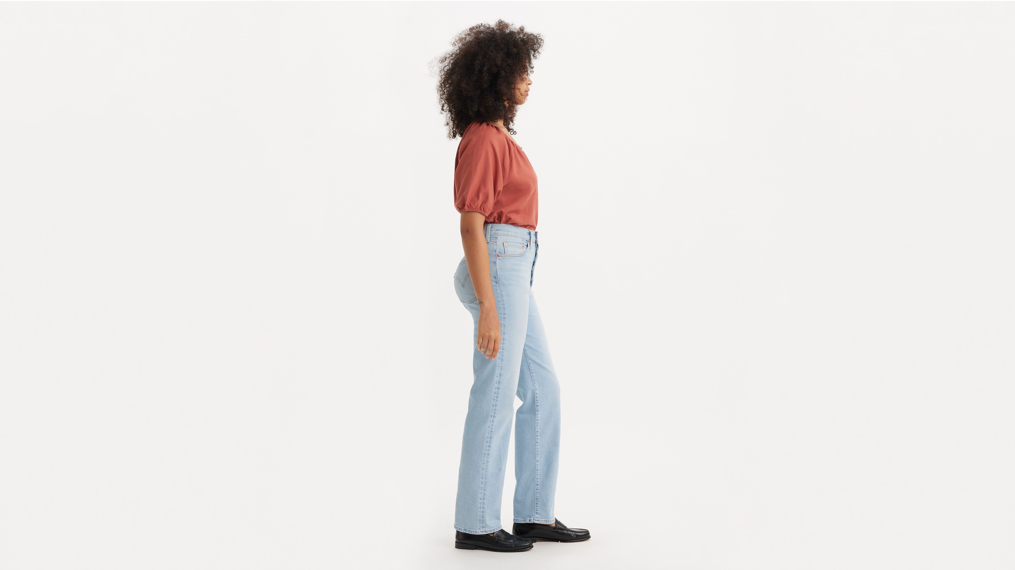 Ribcage Full-Length Jeans - All Alone - Neutral