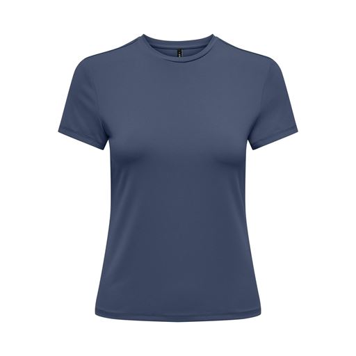 ONLY Lea Kortærmet T-shirt, Vintage Indigo, L