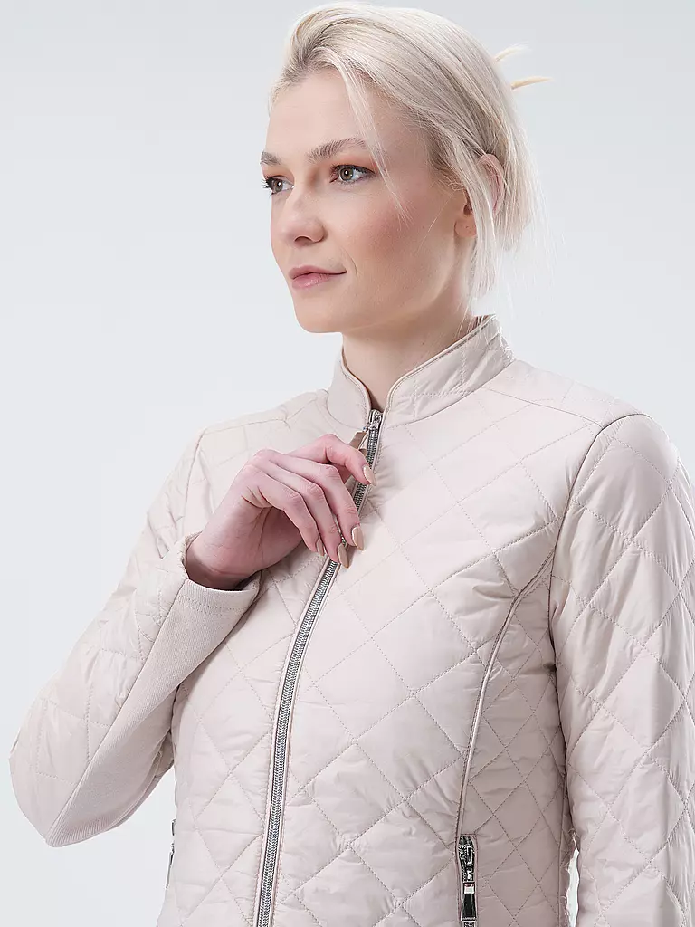 COMMA Leichtsteppjacke creme
