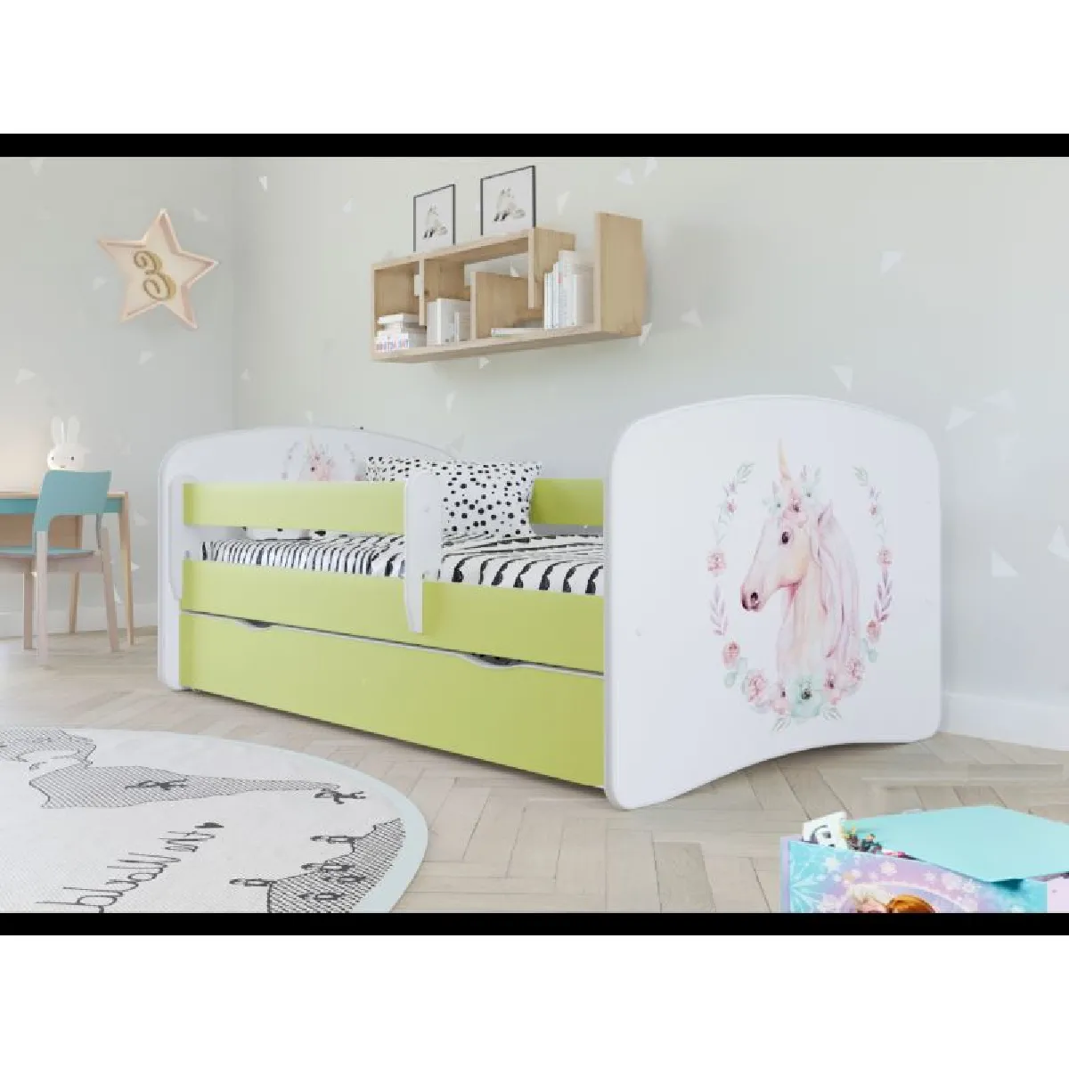 Kocot Kids Lit Babydreams vert - Cheval