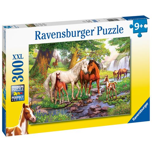 Ravensburger Horses By The Stream Puslespil