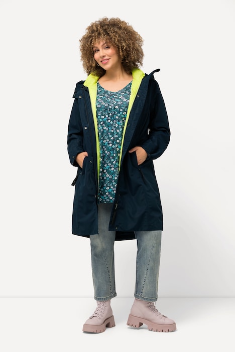 HYPRAR 3-in-1-Funktionsjacke, wasserdicht, Zipptaschen