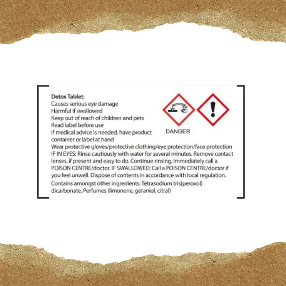 Ecoegg Detox Tabs til vaskemaskinen - 6 stk