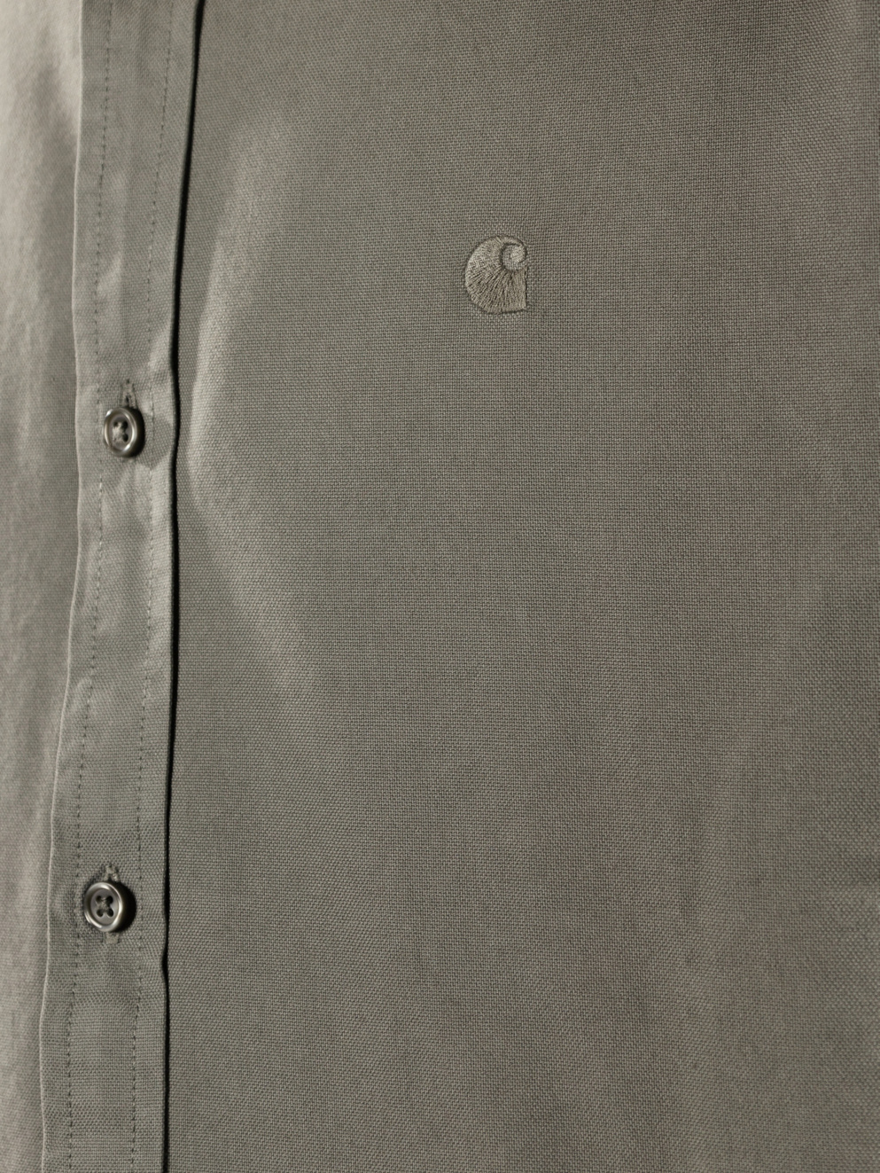 Carhartt WIP Bolton Shirt smoke green/garment dyed