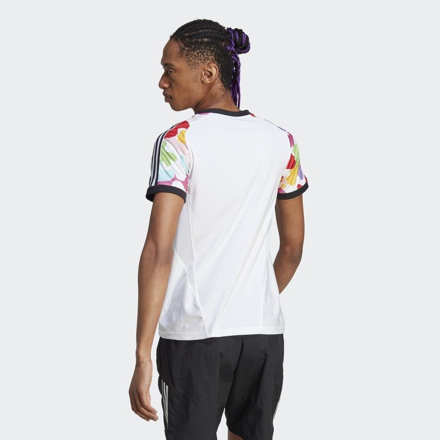 adidas T-shirt d'Entraînement Tiro Pride - Blanc/Multicolor Femme