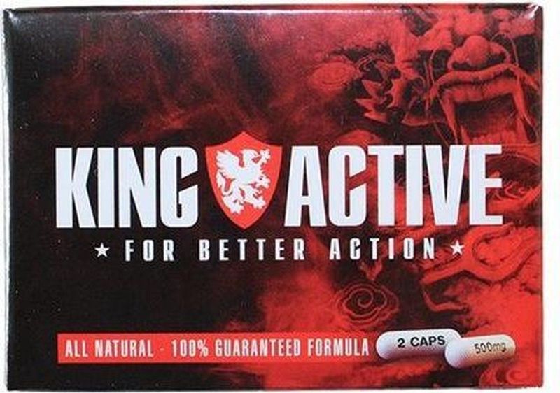 King Active - 2 capsules - Erectiepillen - Libido verhoger