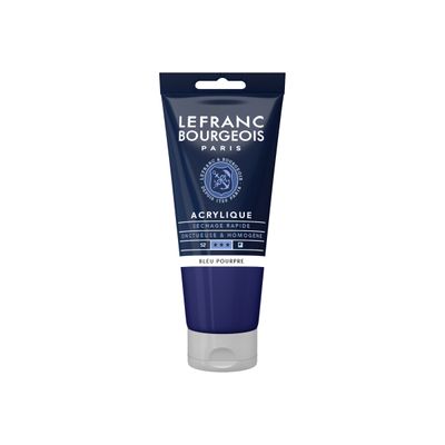 Lefranc Bourgeois - Peinture acrylique - bleu violet - 80 ml