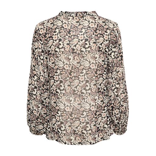 Part Two DittePW Bluse, Black Wallpaper Print, 38