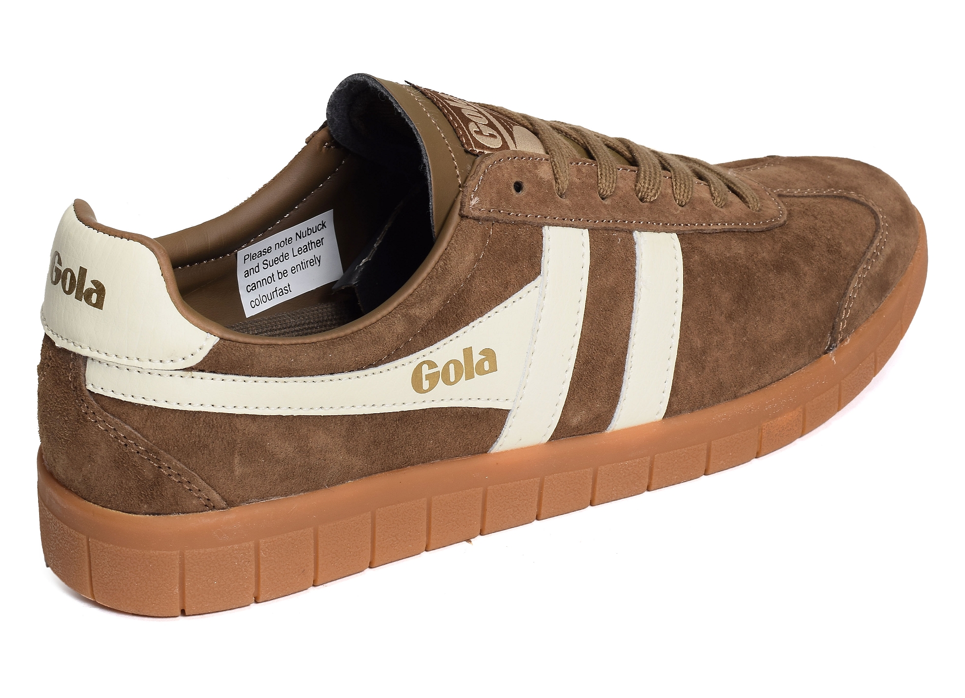 Hurricane suede trainers tabac