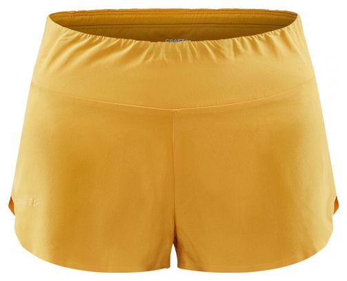 Short Splité Femme Craft Pro Hypervent Orange