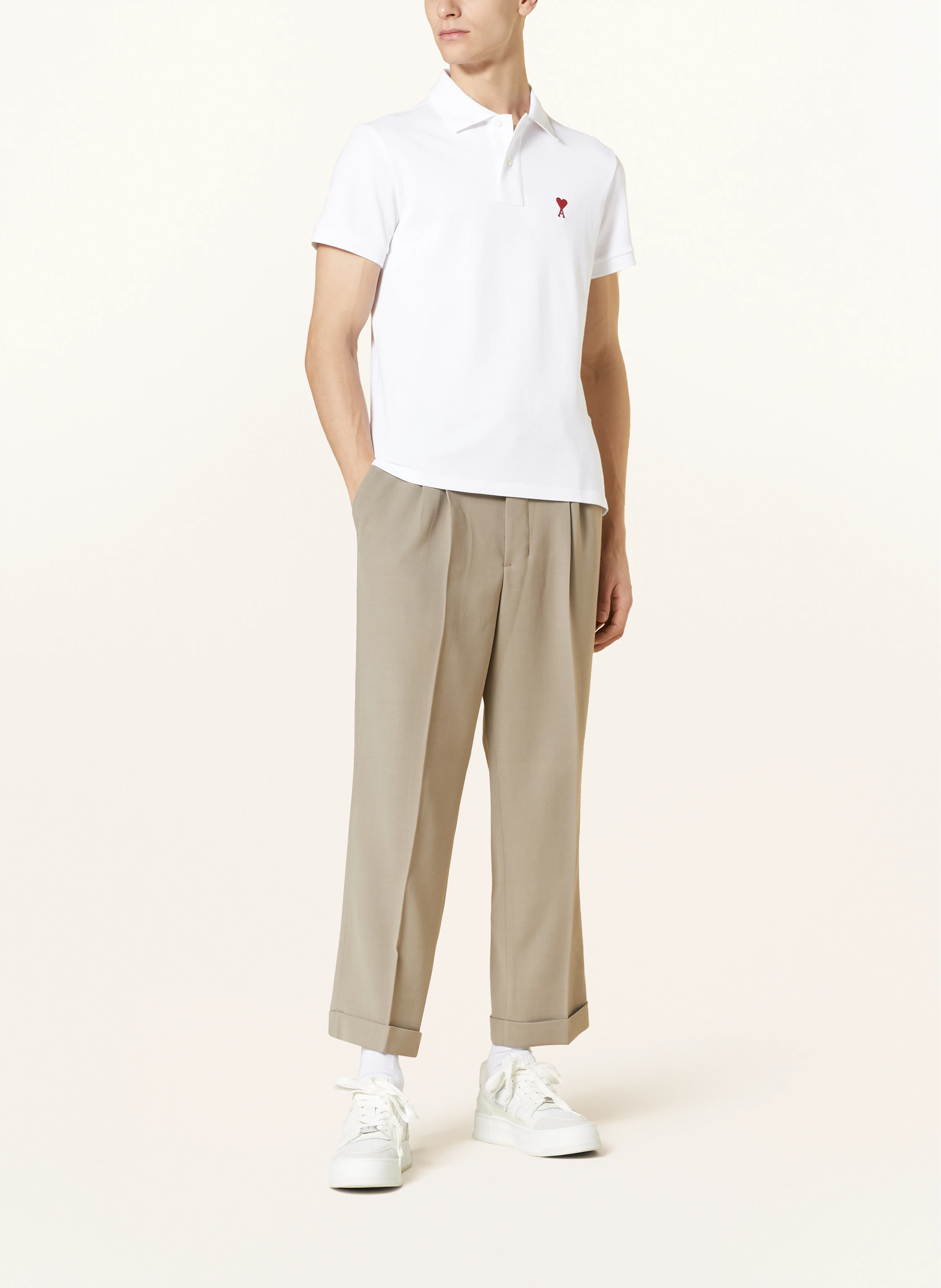 AMI PARIS Piqué-Poloshirt